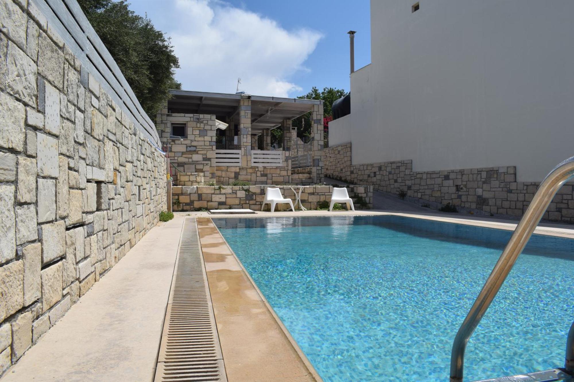 Aquarock Villa With Private Pool Prassás Exterior foto